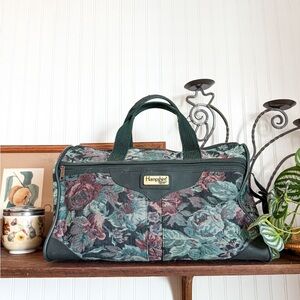 Vintage Hampshire Floral Tapestry Bag